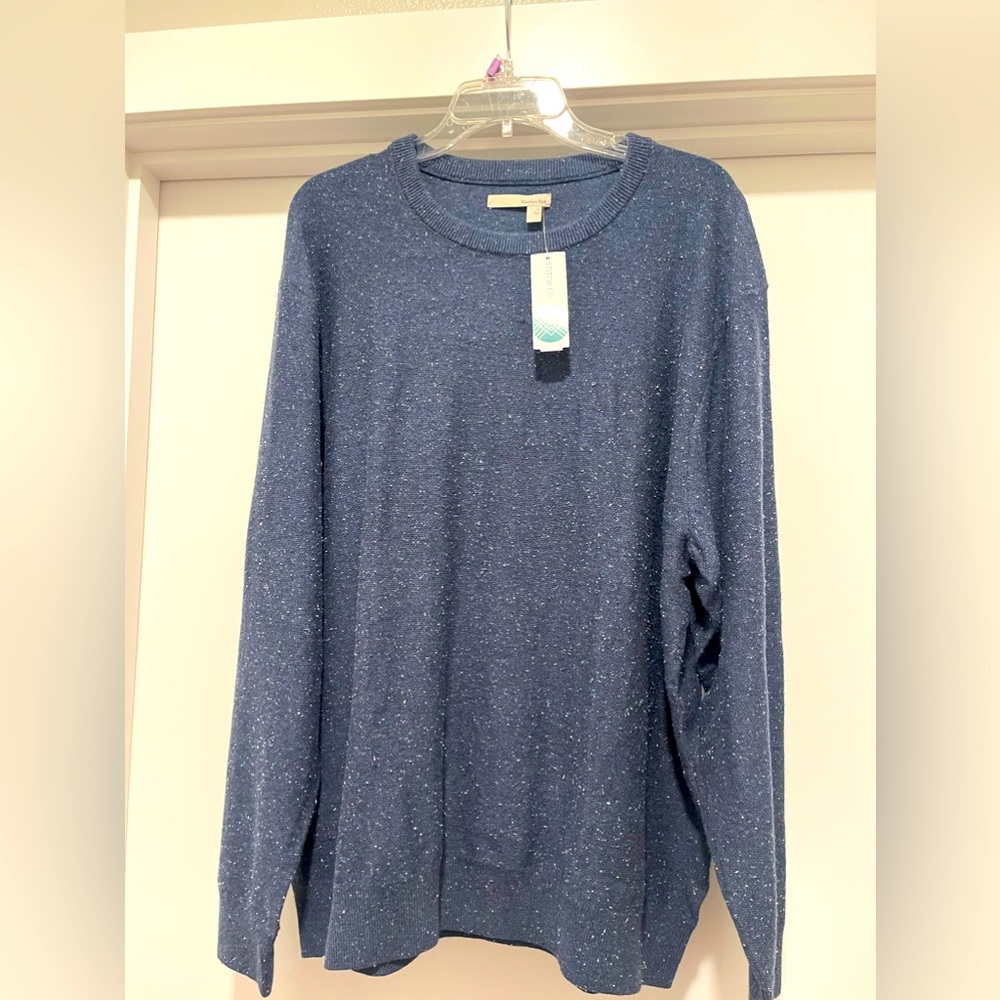 Hawker Rue Jet Cotton Neps Crewneck